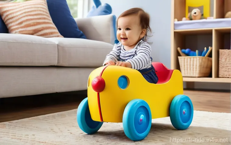 승용완구 할인 정보 - Prompt 1: Classic Wooden Ride-On Fun**