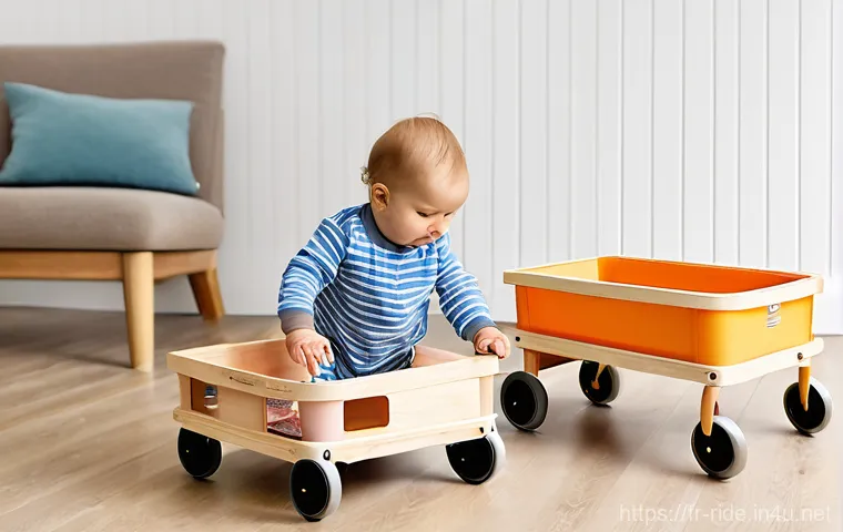 승용완구 구매 시 주의사항 - **"L'Art de l'Équilibre en Douceur" (The Art of Gentle Balance)**
    A focused and determined child...